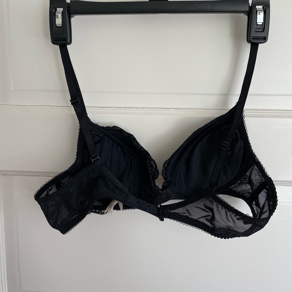 Gossard Black Lace Push-up Bra 34B - Picture 4 of 7